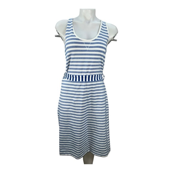 Converse One Star Sleeveless Dress M Blue, White Striped - Picture 7 of 11